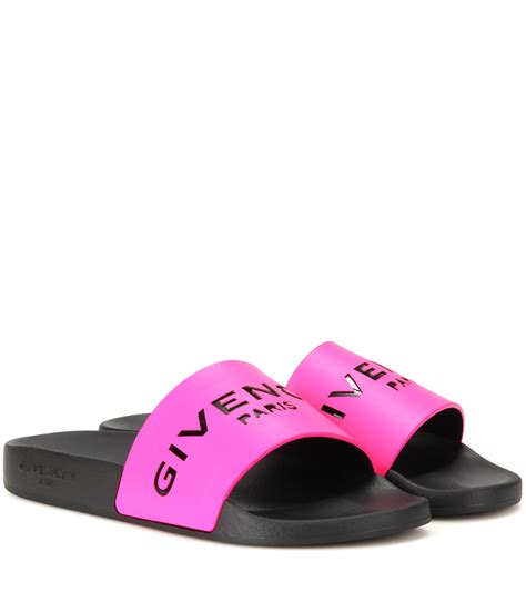 givenchy fluffy slippers|givenchy slides for women.